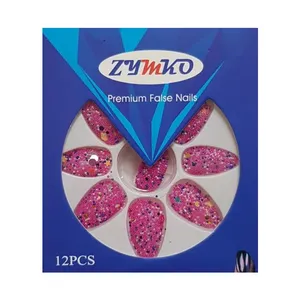ناخن مصنوعی زیمکو کد 2387 بسته 12 عددی
