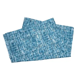 ملحفه پلی کتان مدل رومی یک نفره سایز 200x90 سانتی‌متر