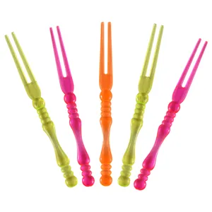 چنگال زیتون خوری مدل چنگ  مجموعه 5 عددی