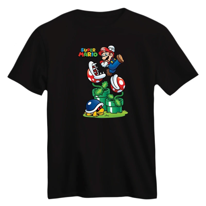 تی شرت آستین کوتاه زنانه مدل ماریو کد 2