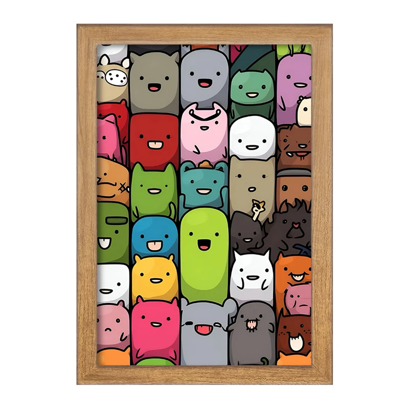 تابلو خندالو مدل حیوانات کیوت کد F4245