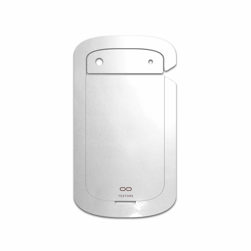برچسب پوششی ماهوت مدل Metallic-White مناسب برای گوشی موبایل بلک بری Bold Touch 9900