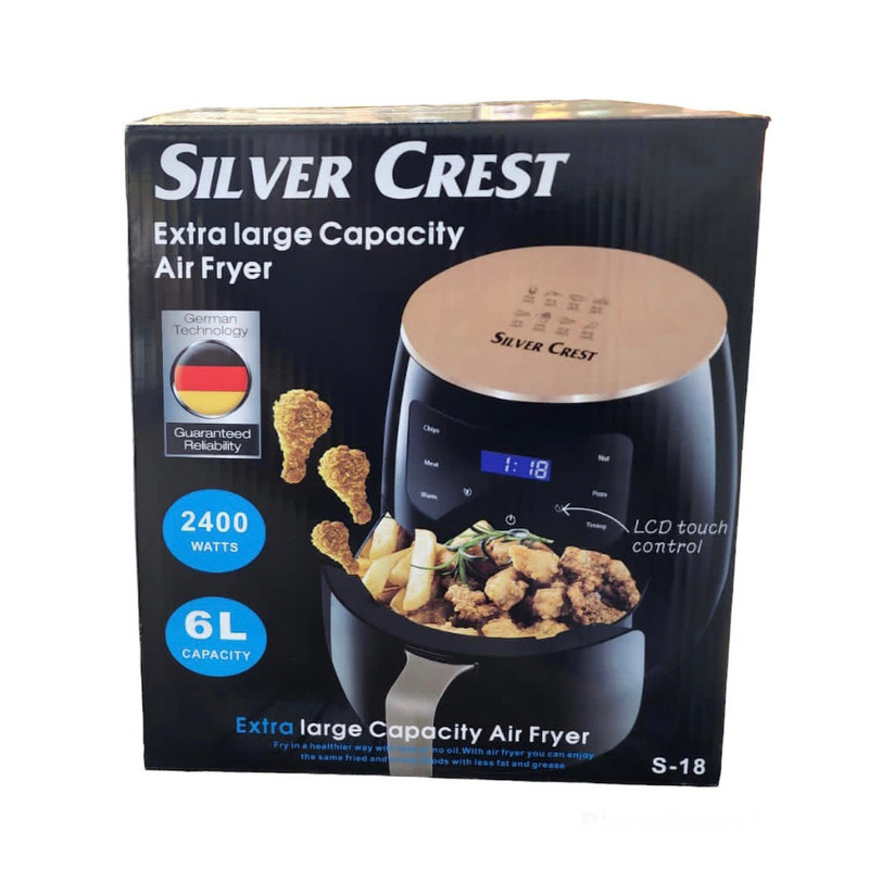 سرخ کن بدون روغن سیلورکرست مدل S-18