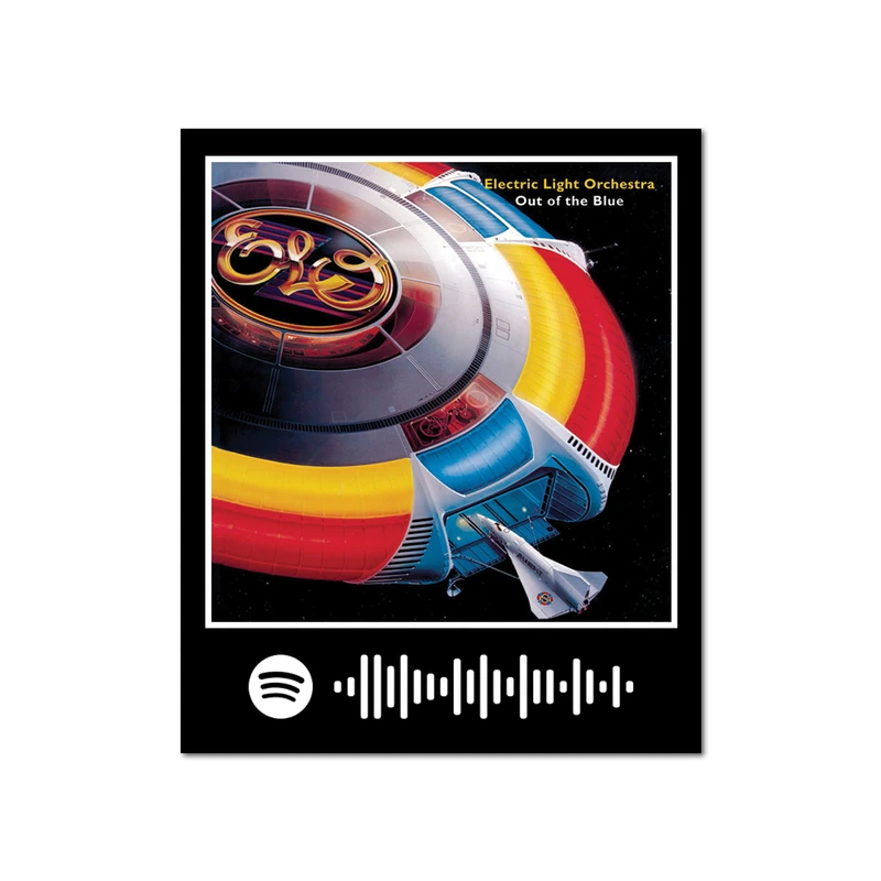 استیکر لپ تاپ مدل موسیقی طرح Electric Light Orchestra کد 2040