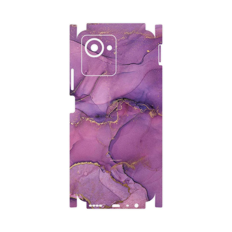 برچسب پوششی ماهوت مدل Purple Marble-FullSkin مناسب برای گوشی موبایل ریلمی C30s