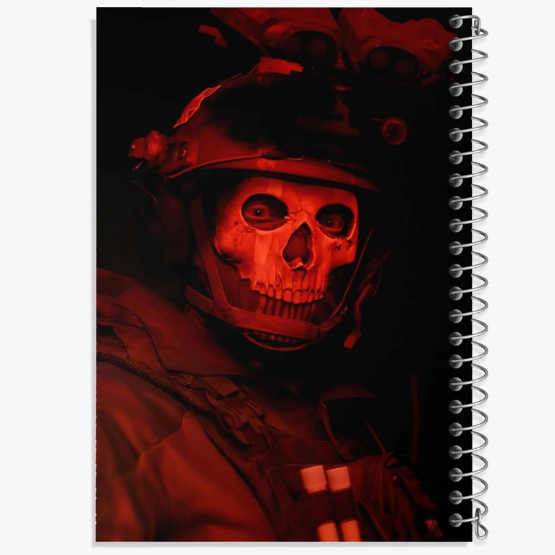 دفتر ژورنال نویسی 50 برگ خندالو مدل نقطه ای طرح گوست مدرن 2 ریبوت ندای وظیفه کد 30799