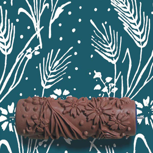 غلتک نقاشی کد GR09 به همراه فوم و دسته سایز 6 اینچ