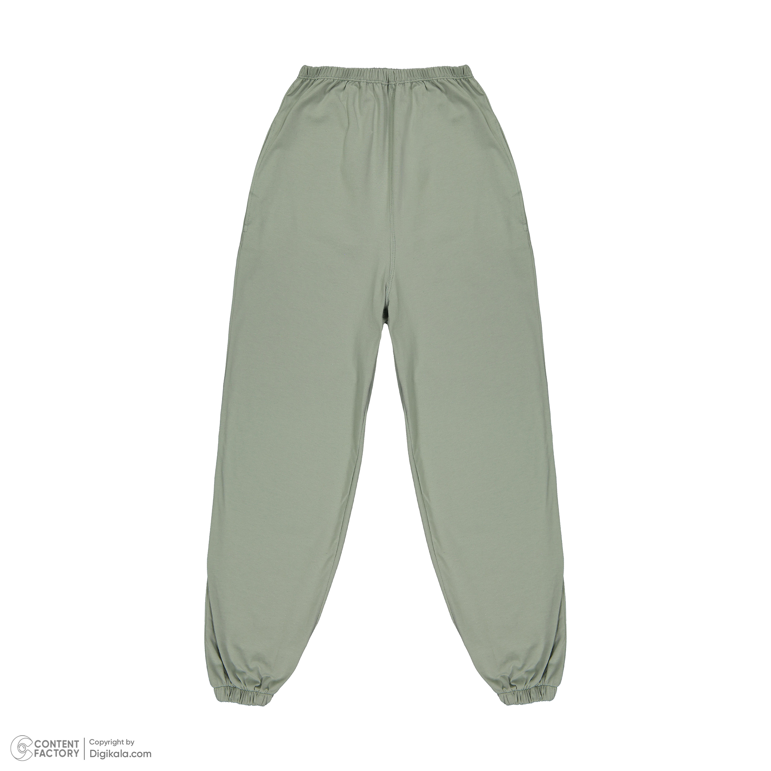 ست تی شرت و شلوار بچگانه ناربن مدل 496 رنگ سبز روشن