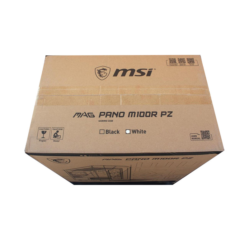 کیس کامپیوتر ام اس آی مدل MAG PANO M100R PZ White