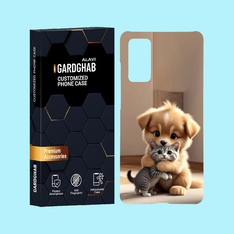 کاور گارد قاب علوی مدل حیوانات مناسب برای گوشی موبایل سامسونگ Galaxy S20 FE