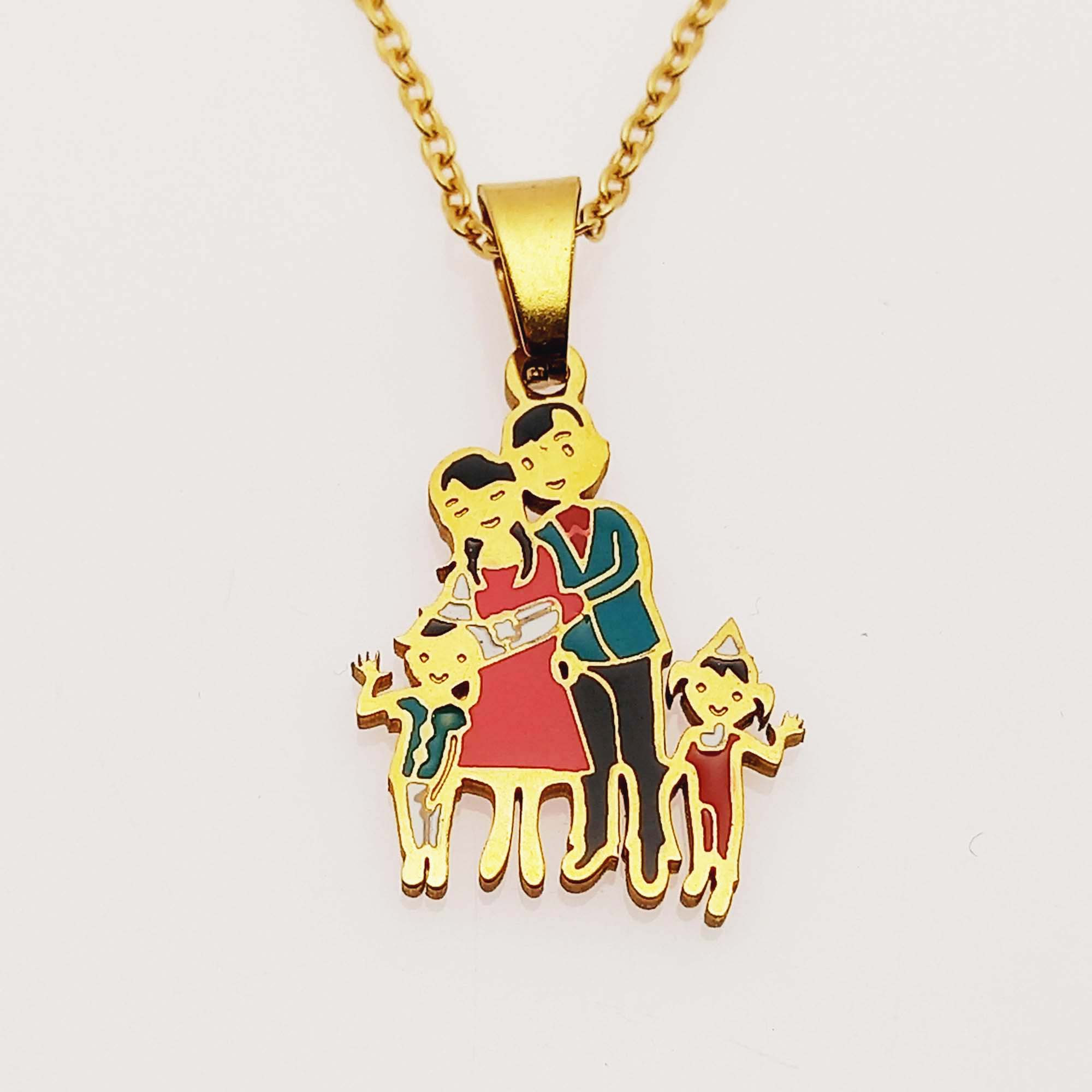 نیم ست دخترانه طرح خانواده مدل 478NSD نیم ست دخترانه طرح خانواده مدل 478NSD