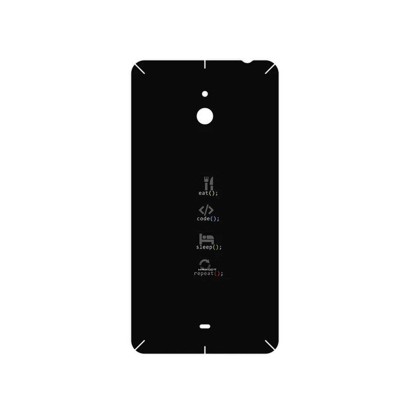 برچسب پوششی ماهوت مدل Programming 2 مناسب برای گوشی موبایل نوکیا Lumia 1320