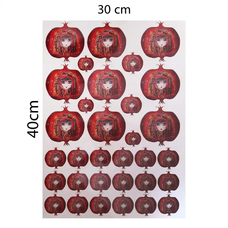 برچسب ترنسفر مدل گبه بانو