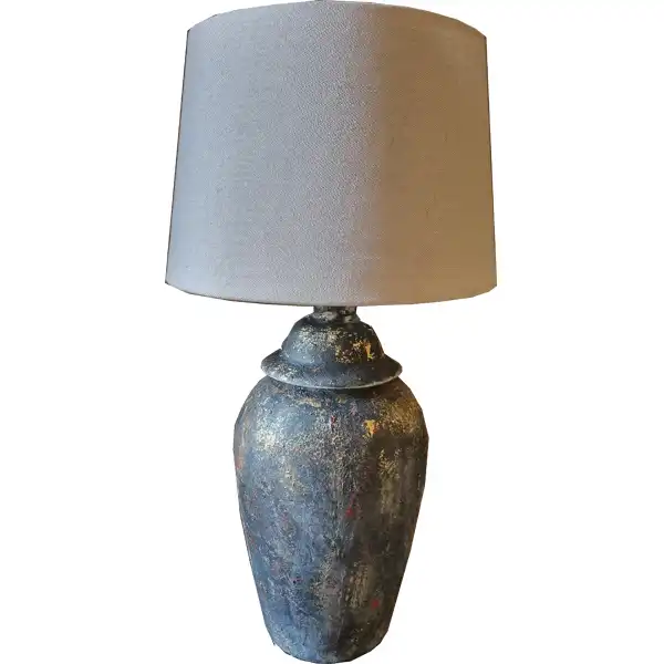 آباژور سفالی مدل پتینه کد 024