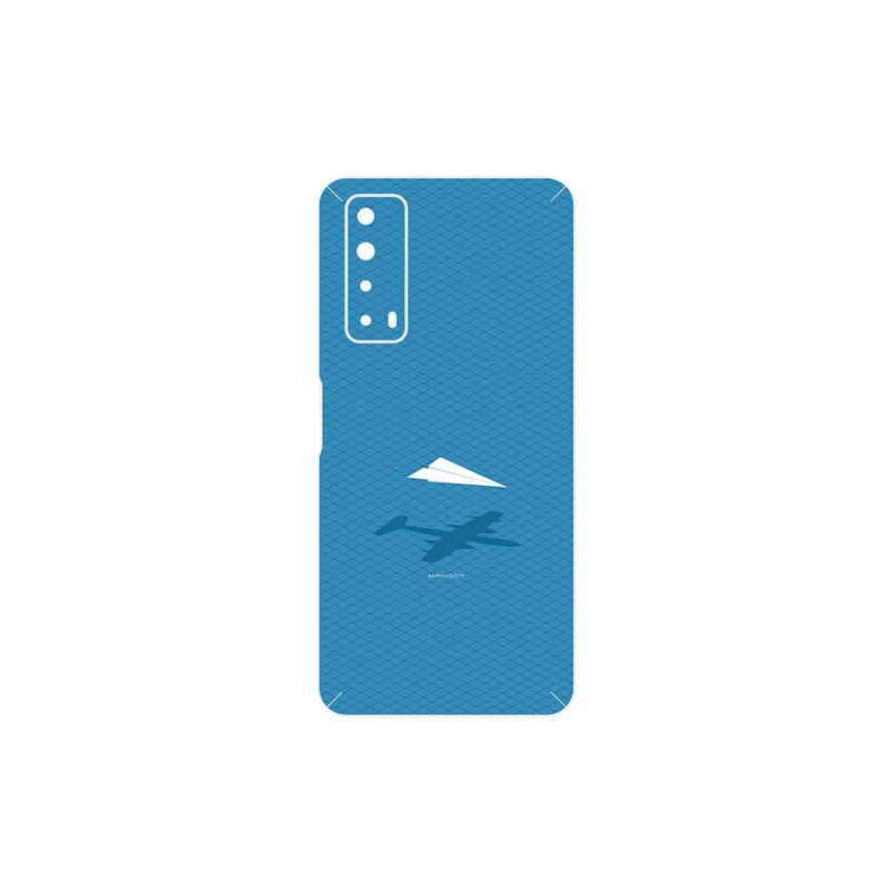 برچسب پوششی ماهوت مدل Minimal Paper Airplane مناسب برای گوشی موبایل هوآوی Y7a