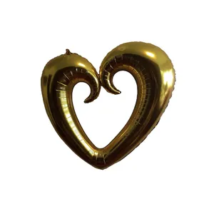 بادکنک فویلی پارتی لند تهران مدل قلب کد love01b