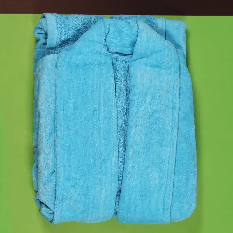 حوله حمام مدل پالتویی طرح ساده سایز 125