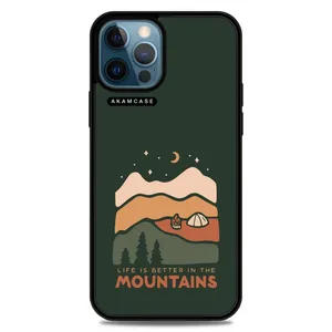 AKAM AMC-WA12PROMAX-MOUNTAINS-17 Cover For Apple iPhone 12 Pro Max