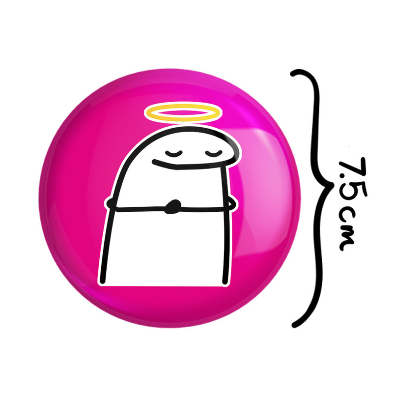 آینه جیبی خندالو طرح میقولی مدل تاشو کد 28032