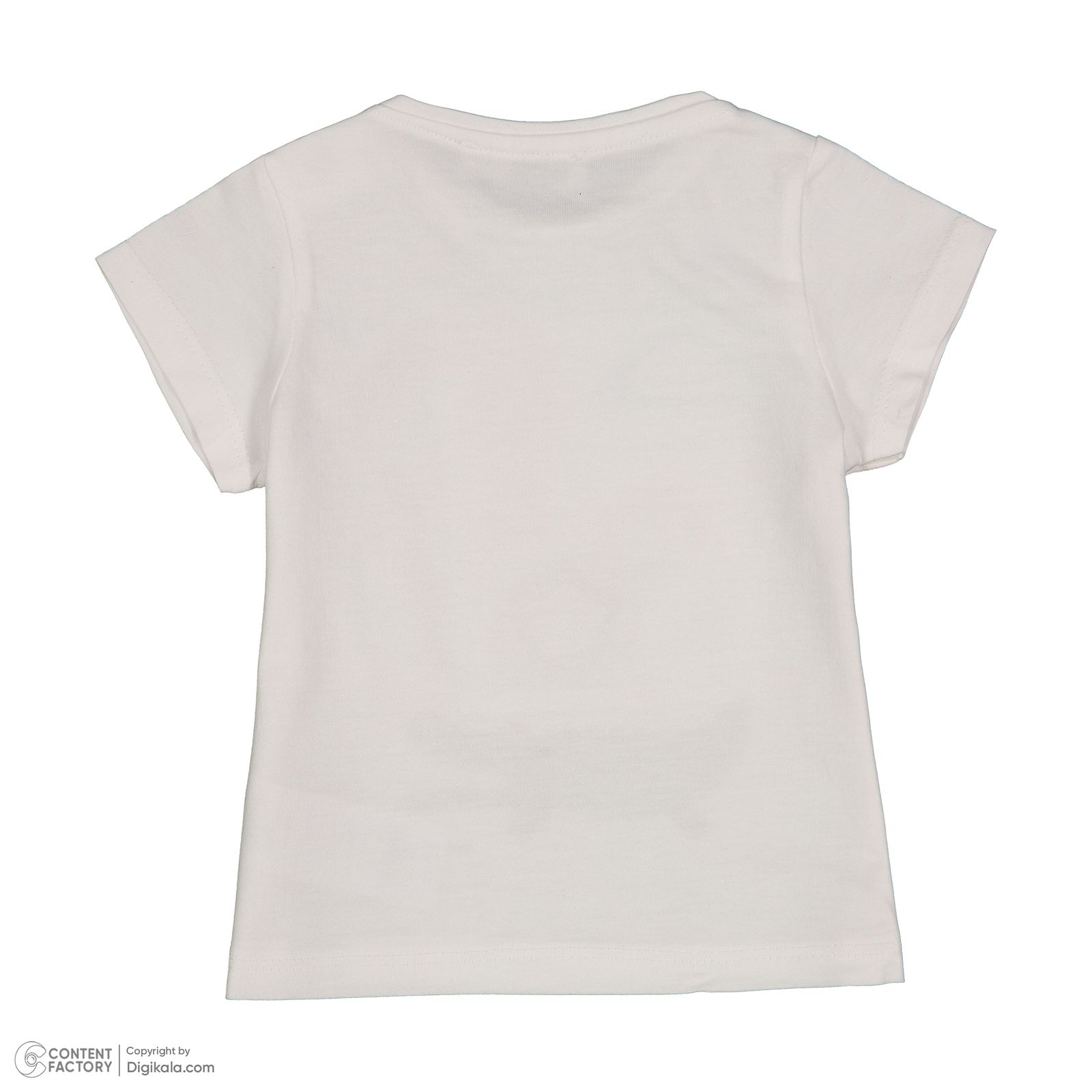 ست تی شرت و شلوارک نوزادی پسرانه ایندیگو مدل 13212 رنگ سفید -  - 4