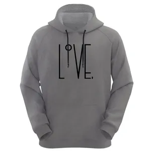 هودی زنانه مدل  LOVE کد D03 رنگ طوسی