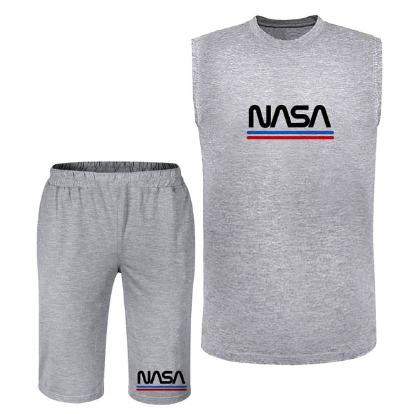 ست تاپ و شلوارک مردانه مدل A252 NASA