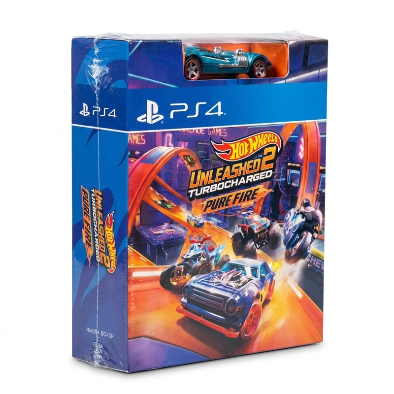 بازی HOTWHEELS UNLEASHED 2 : TURBOCHARGED مخصوص PS4 نسخه PURE FIRE EDITION