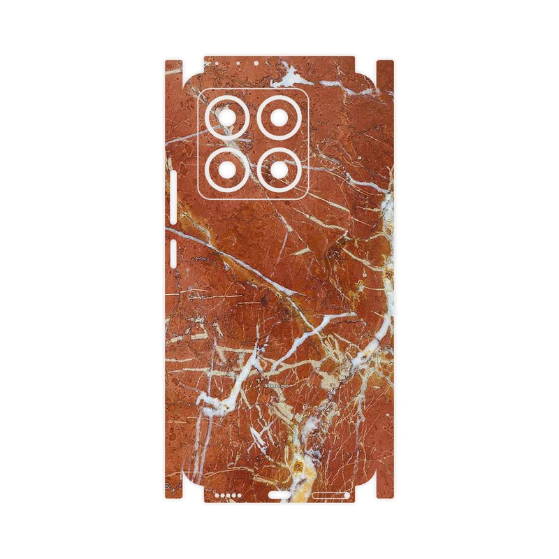 برچسب پوششی ماهوت مدل Red Marble-FullSkin مناسب برای گوشی موبایل شیائومی 14T