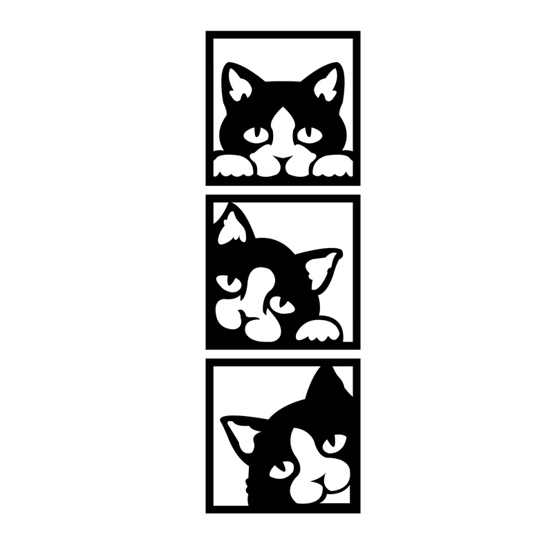 استیکر ناویا طرح cats مجموعه 3 عددی