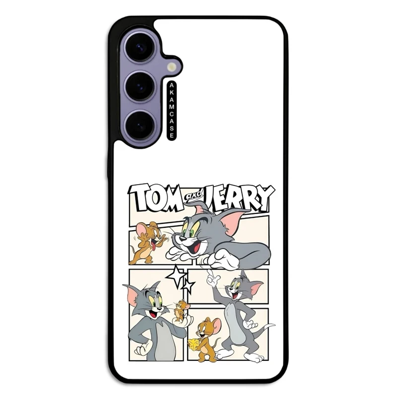 کاور آکام مدل AMC-WSGS24P-TOM & JERRY1 مناسب برای گوشی موبایل سامسونگ Galaxy S24 Plus