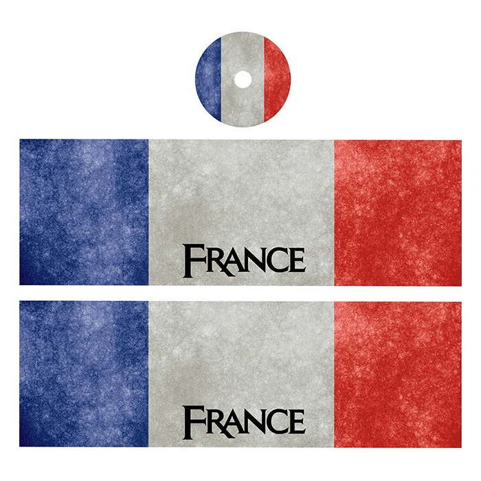 برچسب پارکابی و باک توییجین و موییجین مدل France 01 مناسب پژو 206