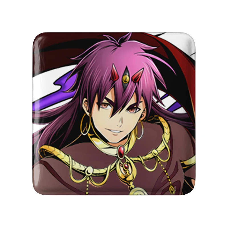 پیکسل خندالو طرح سندباد انیمه ماگی هزارتوی سحر و جادو مدل مربعی کد 36016