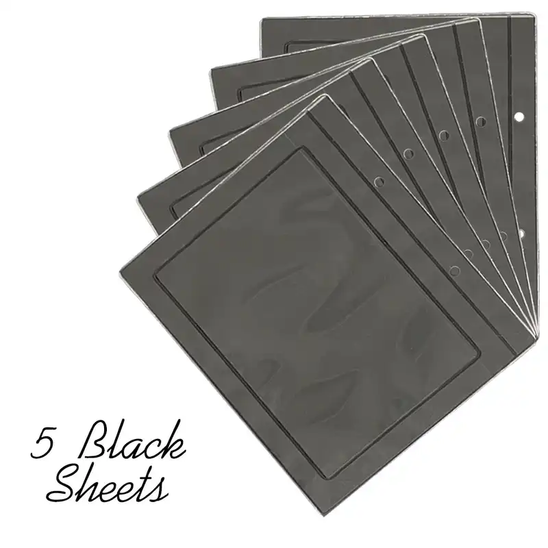 برگ آلبوم اسکناس مدل CW3rd بسته 5 عددی