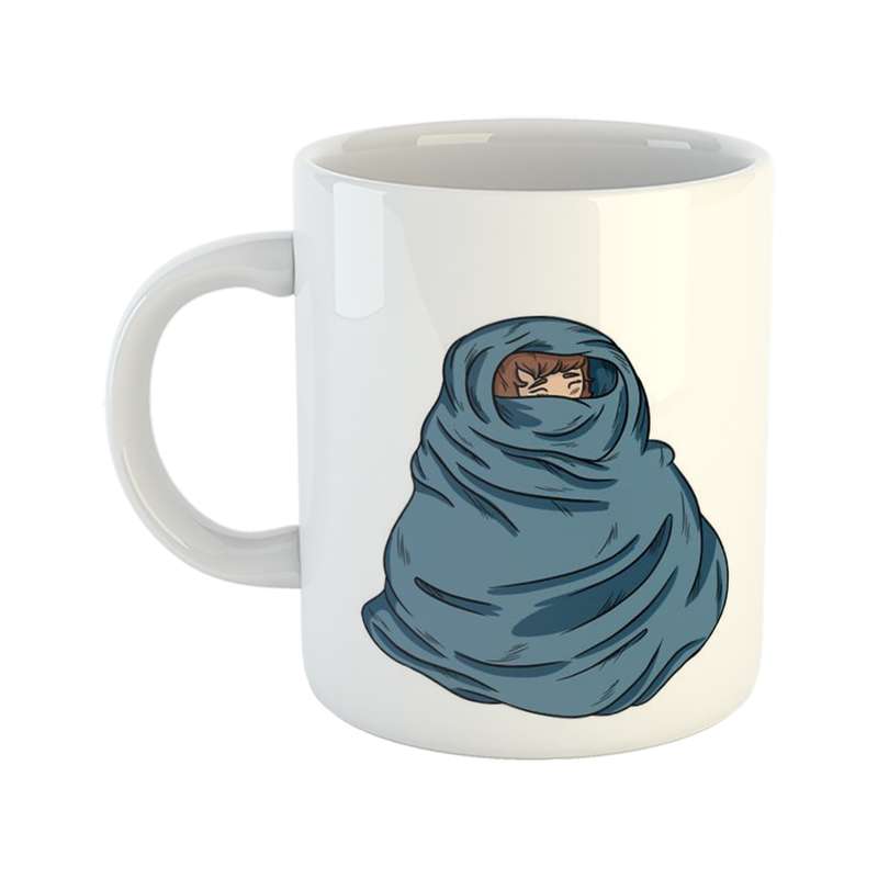ماگ طرح خوابالو مدل W100096