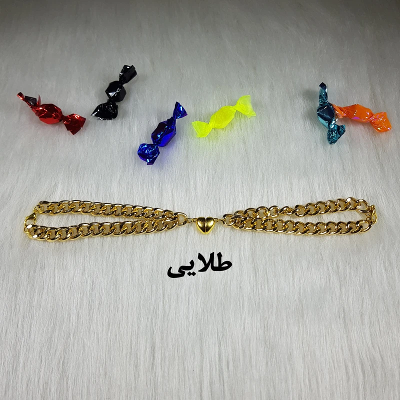 عکس شماره 5 : دستبند زنانه و مردانه مدل دوستي كد lv69 مجموعه 2 عددي