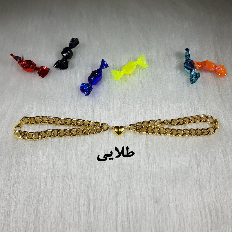 دستبند زنانه و مردانه مدل دوستي كد LV69 مجموعه 2 عددي