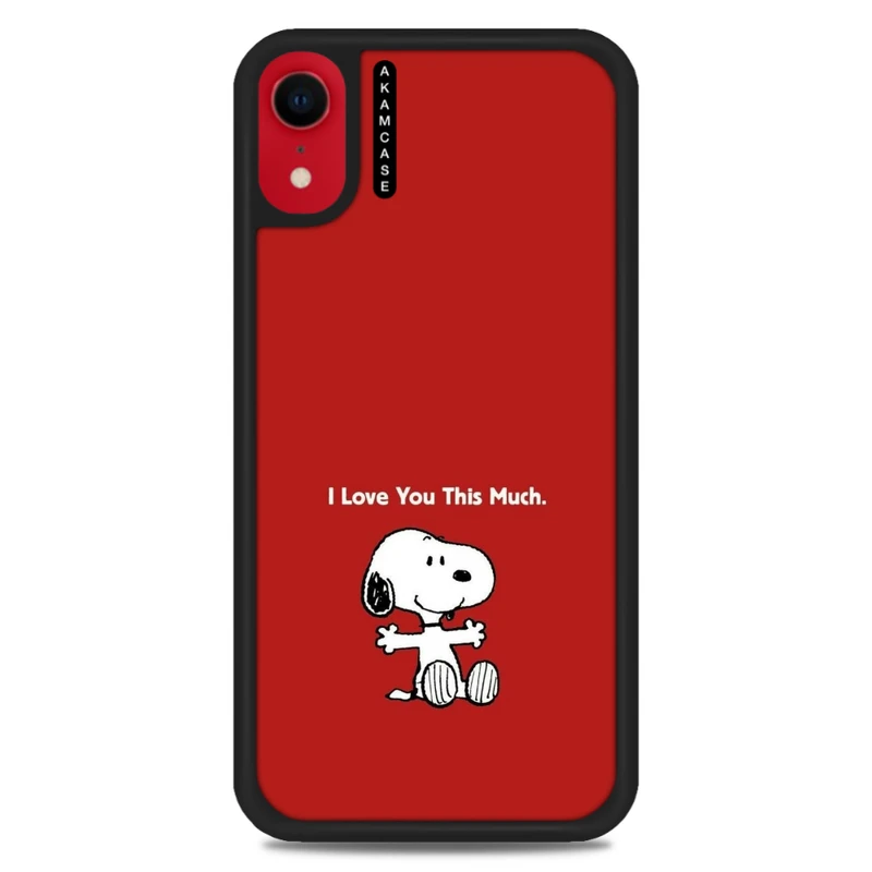 کاور آکام مدل AMC-WAXR-SNOOPY-27 مناسب برای گوشی موبایل اپل iPhone XR