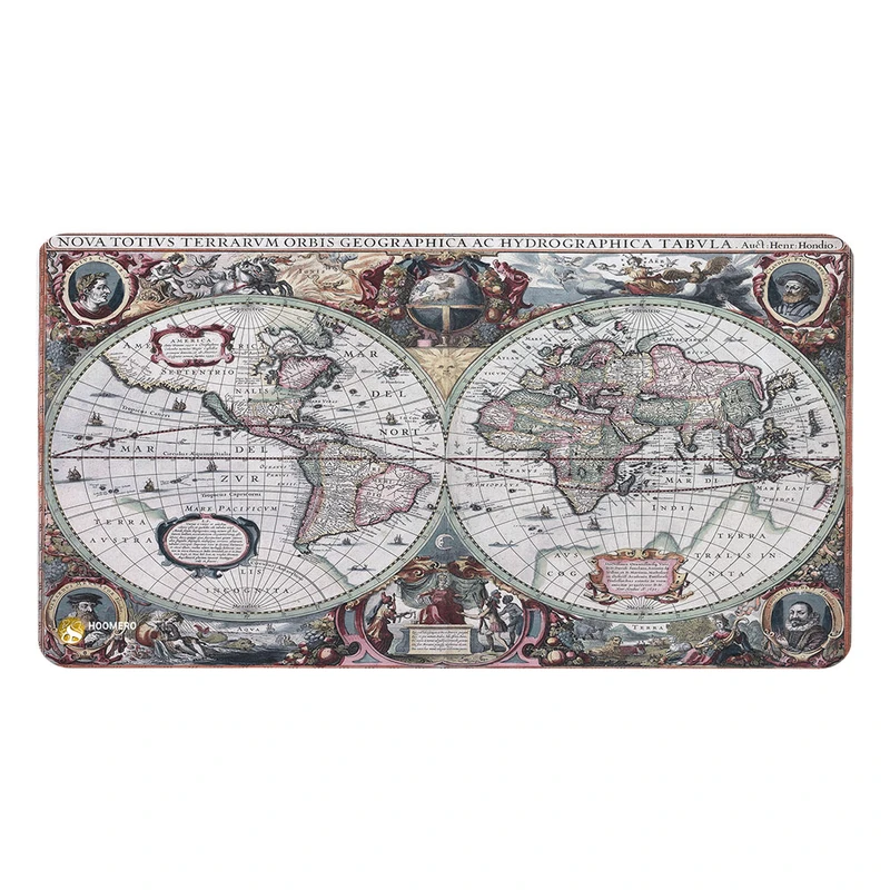 ماوس پد هومرو مدل MX323 طرح نقشه جهان 