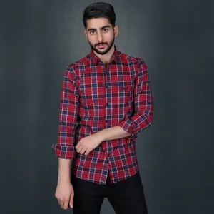 پیراهن آستین بلند مردانه پیکی پوش مدل M02566