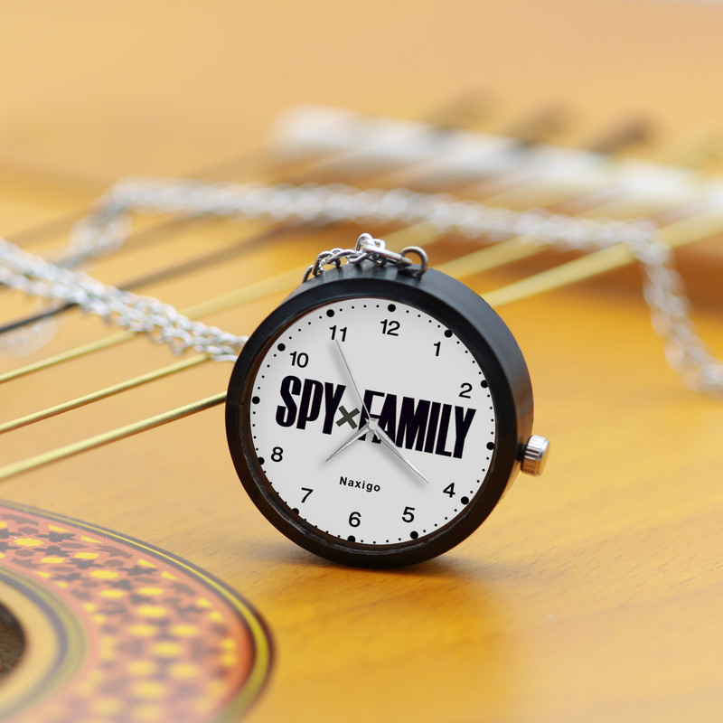 ساعت گردنبندی عقربه ای ناکسیگو مدل Spy x family کد NF13465 ساعت گردنبندی عقربه ای ناکسیگو مدل Spy x family کد NF13465