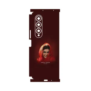 MAHOOT Portrait of an Indian Woman-FullSkin Cover Sticker for Samsung Galaxy Z Fold4