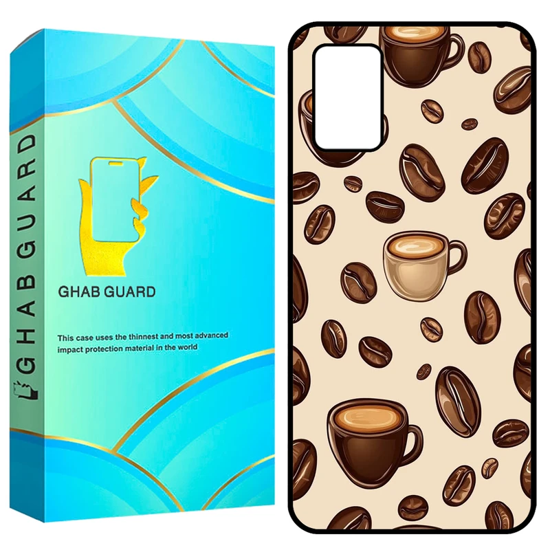 کاور قاب گارد طرح قهوه مدل GCHPA03S مناسب برای گوشی موبایل سامسونگ Galaxy A02s / M02s / A03s 