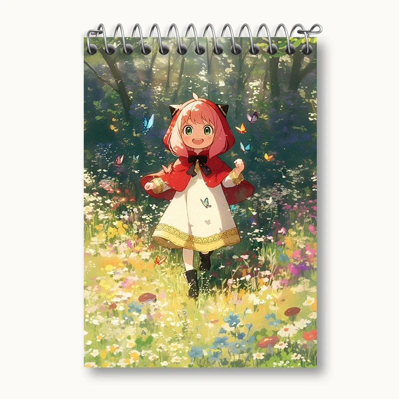 دفتر یادداشت 50 برگ خندالو طرح آنیا انیمه اسپای ایکس کد N3668