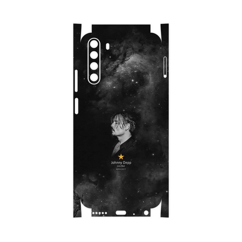 برچسب پوششی ماهوت مدل Johnny Depp-FullSkin مناسب برای گوشی موبایل جی پلاس X10