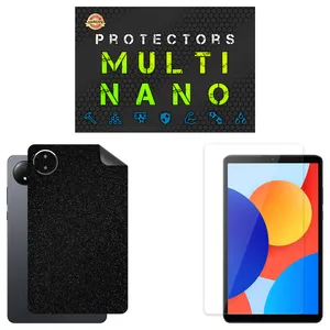 Multi Nano X-SFG Model Transparent Screen Protector Suitable For Xiaomi Redmi Pad SE 8.7 Tablet Along With The Rear Skin