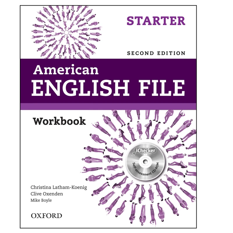 کتاب American English File Starter Workbook اثر جمعی از نویسندگان انتشارات OXFORD