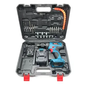 مجموعه 20 عددی دریل چکشی شارژی باس مدل BS-BVC 118V
