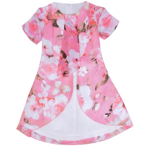 بلوز دخترانه مدل ستين کد 01017067