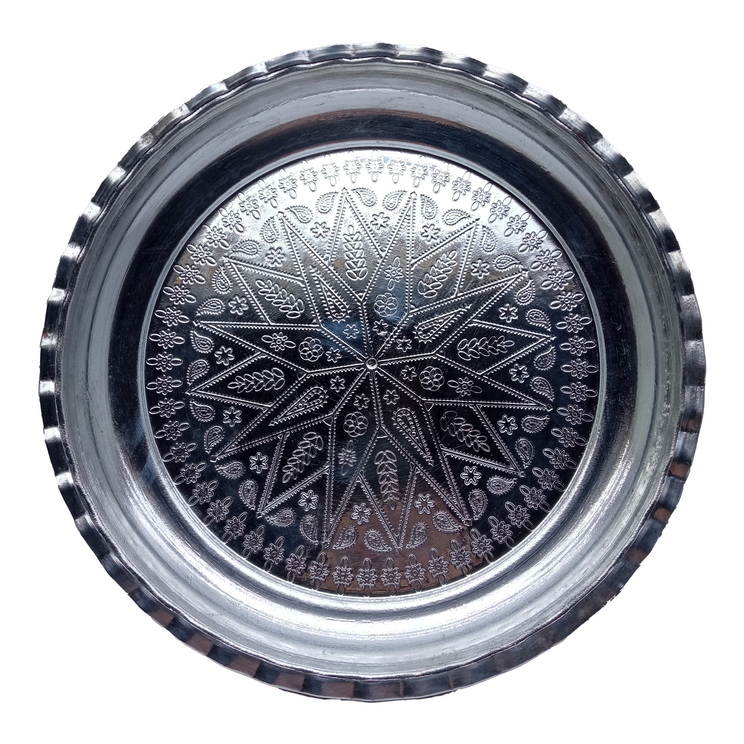 سینی مسی مدل لبه بلند تک رو کد SB102 