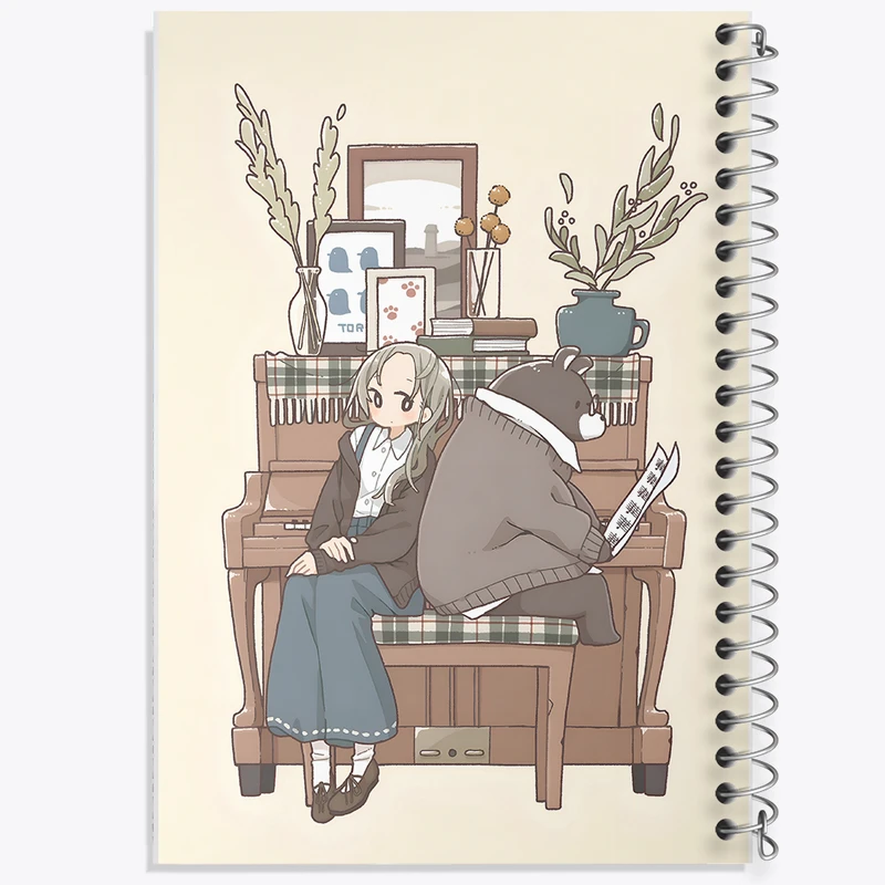 دفتر لیست خرید 50 برگ خندالو طرح دخترانه کد N3442